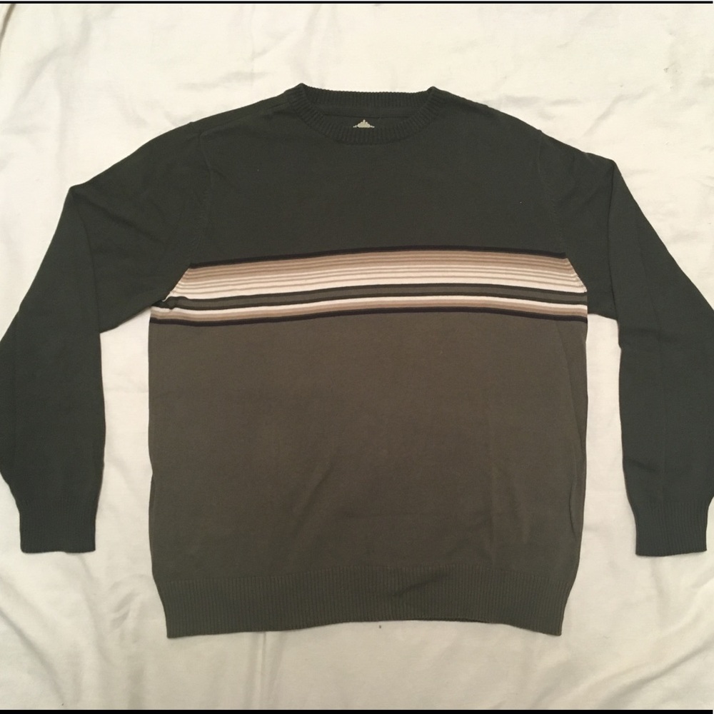 Multi colored Green Sweater